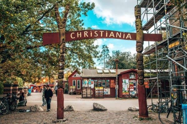 Freetown Christiania in Copenhagen